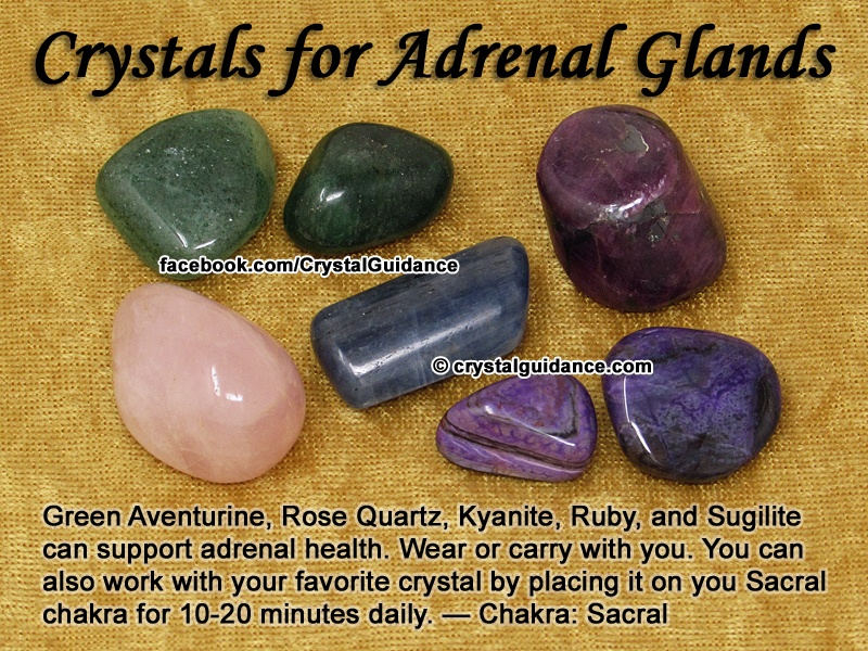 Crystals for Adrenal Glands