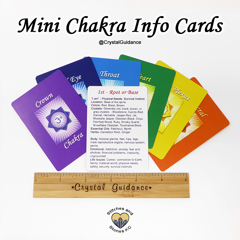 Mini Chakra Info Cards